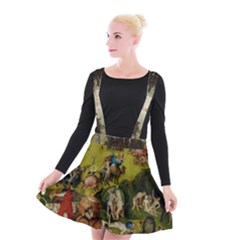 Heronimus Bosch Ship Of Fools Hieronymus Bosch The Garden Of Earthly Delights (closeup) 3 Suspender Skater Skirt by impacteesstreetwearthree