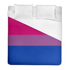 Bisexual Pride Flag Bi Lgbtq Flag Duvet Cover (full/ Double Size) by lgbtnation