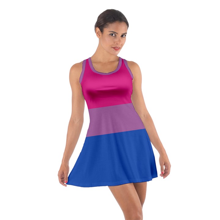 Bisexual Pride Flag Bi LGBTQ Flag Cotton Racerback Dress