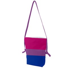 Bisexual Pride Flag Bi Lgbtq Flag Folding Shoulder Bag by lgbtnation