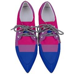 Bisexual Pride Flag Bi Lgbtq Flag Pointed Oxford Shoes by lgbtnation