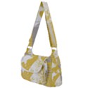 Ochre yellow and grey abstract Multipack Bag View2