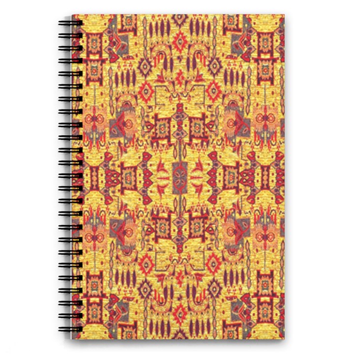 Flower Fabric 5.5  x 8.5  Notebook