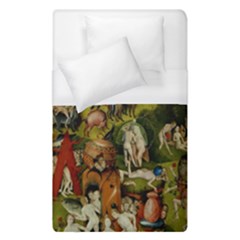 Hieronymus Bosch The Garden Of Earthly Delights (closeup) 3 Duvet Cover (single Size) by impacteesstreetwearthree