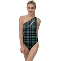 Abercrombie Tartan To One Side Swimsuit