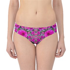 From The Sky Came Flowers In Peace Hipster Bikini Bottoms by pepitasart