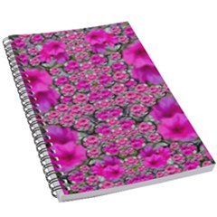 From The Sky Came Flowers In Peace 5 5  X 8 5  Notebook by pepitasart