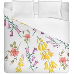 Wild Flower Duvet Cover (king Size) by charliecreates