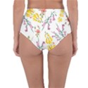 Wild Flower Reversible High-Waist Bikini Bottoms View2