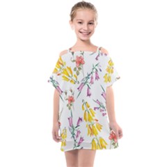 Wild Flower Kids  One Piece Chiffon Dress by charliecreates