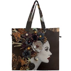 Mechanical Beauty  Canvas Travel Bag by CKArtCreations