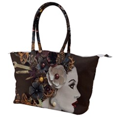 Mechanical Beauty  Canvas Shoulder Bag by CKArtCreations