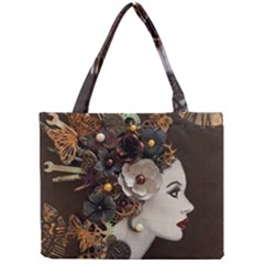 Mechanical Beauty  Mini Tote Bag by CKArtCreations