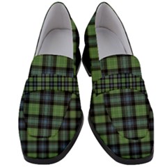 Abercrombie Tartan Women s Chunky Heel Loafers by impacteesstreetwearfour