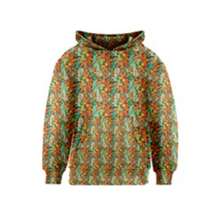 Floral Pattern 1 Kids  Pullover Hoodie by ArtworkByPatrick