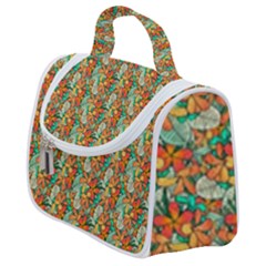 Floral Pattern 1 Satchel Handbag