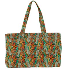 Floral Pattern 1 Canvas Work Bag