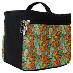 Floral Pattern 1 Make Up Travel Bag (big) by ArtworkByPatrick