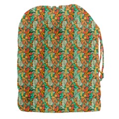 Floral Pattern 1 Drawstring Pouch (xxxl)