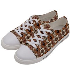 Nr 4 Women s Low Top Canvas Sneakers by ArtworkByPatrick