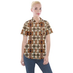 Nr 4 Women s Short Sleeve Pocket Shirt