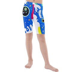 Stars Wassily Kandinsky Kids  Mid Length Swim Shorts by impacteesstreetwearthree