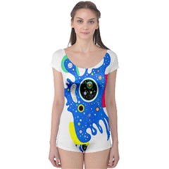 Stars Wassily Kandinsky Boyleg Leotard  by impacteesstreetwearthree