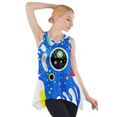 Stars Wassily Kandinsky Side Drop Tank Tunic by impacteesstreetwearthree