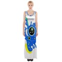 Stars Wassily Kandinsky Maxi Thigh Split Dress View1