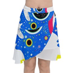 Stars Wassily Kandinsky Chiffon Wrap Front Skirt by impacteesstreetwearthree