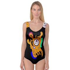 Stars Wassily Kandinsky (neg) Princess Tank Leotard  by impacteesstreetwearthree