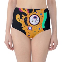 Stars Wassily Kandinsky (neg) Classic High-waist Bikini Bottoms by impacteesstreetwearthree