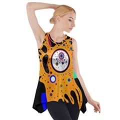 Stars Wassily Kandinsky (neg) Side Drop Tank Tunic by impacteesstreetwearthree