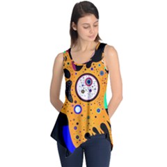 Stars Wassily Kandinsky (neg) Sleeveless Tunic by impacteesstreetwearthree