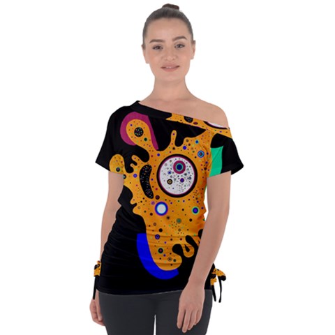 Stars Wassily Kandinsky (neg) Tie-up Tee by impacteesstreetwearthree