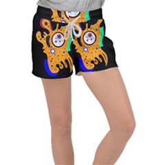 Stars Wassily Kandinsky (neg) Women s Velour Lounge Shorts by impacteesstreetwearthree