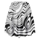 Lines Abstract Distorted Texture High Waist Skirt View2