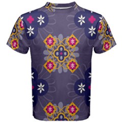 Morocco Tile Traditional Marrakech Men s Cotton Tee