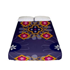 Morocco Tile Traditional Marrakech Fitted Sheet (Full/ Double Size)