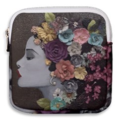 Asian Beauty Mini Square Pouch by CKArtCreations