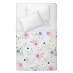 Floral Pattern Background Duvet Cover (single Size) by Pakrebo