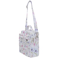 Floral Pattern Background Crossbody Day Bag