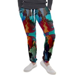 Background Sci Fi Fantasy Colorful Men s Jogger Sweatpants