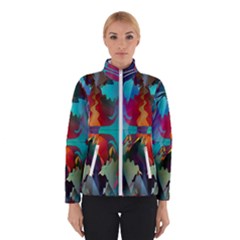 Background Sci Fi Fantasy Colorful Winter Jacket by Pakrebo