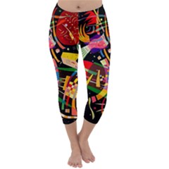 Kandinsky Composition X Capri Winter Leggings  by impacteesstreetwearthree