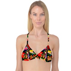 Kandinsky Composition X Reversible Tri Bikini Top by impacteesstreetwearthree