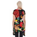 Kandinsky Composition X Short Sleeve Side Drop Tunic View2