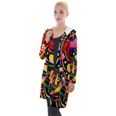 Kandinsky Composition X Hooded Pocket Cardigan by impacteesstreetwearthree