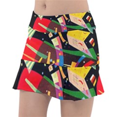 Kandinsky Composition X Tennis Skirt by impacteesstreetwearthree