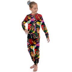 Kandinsky Composition X Kids  Long Sleeve Set  by impacteesstreetwearthree